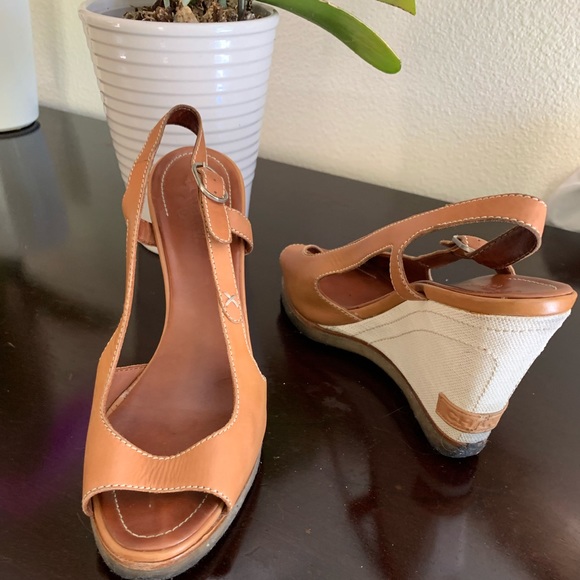 COPY - Chanel wedges size 8. - Picture 2 of 11